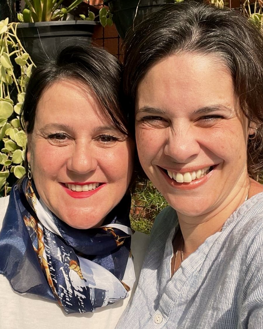 Regiane e Dani, fundadoras do Aqui Entre Nós